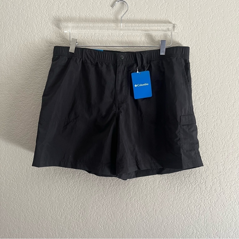 COLUMBIA Court Short Nylon Regular Fit Black XL NWT